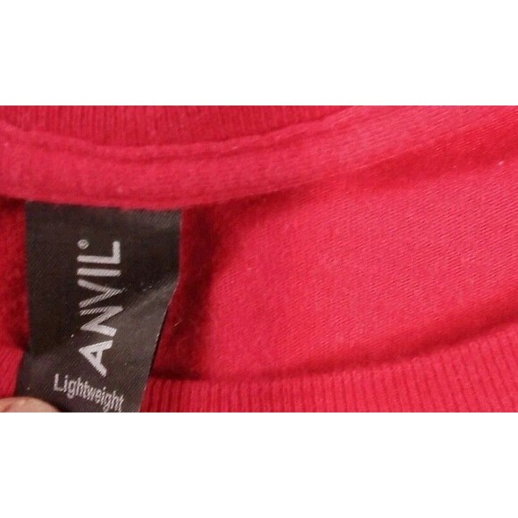 Women's /Junior Christmas Rudolph Santa Jesus Long Sleeve Red T-shirt Size Small - Picture 14 of 14